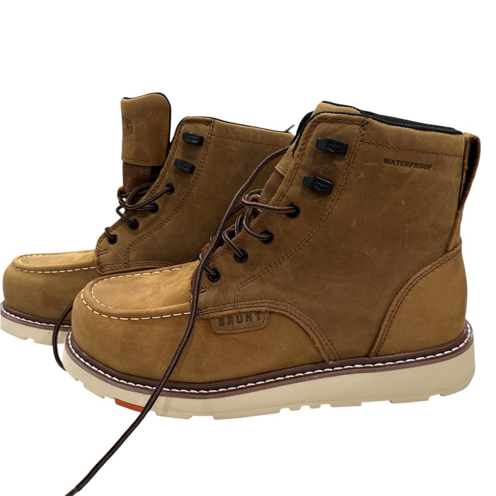 Brunt Men's Brown Leather Boots